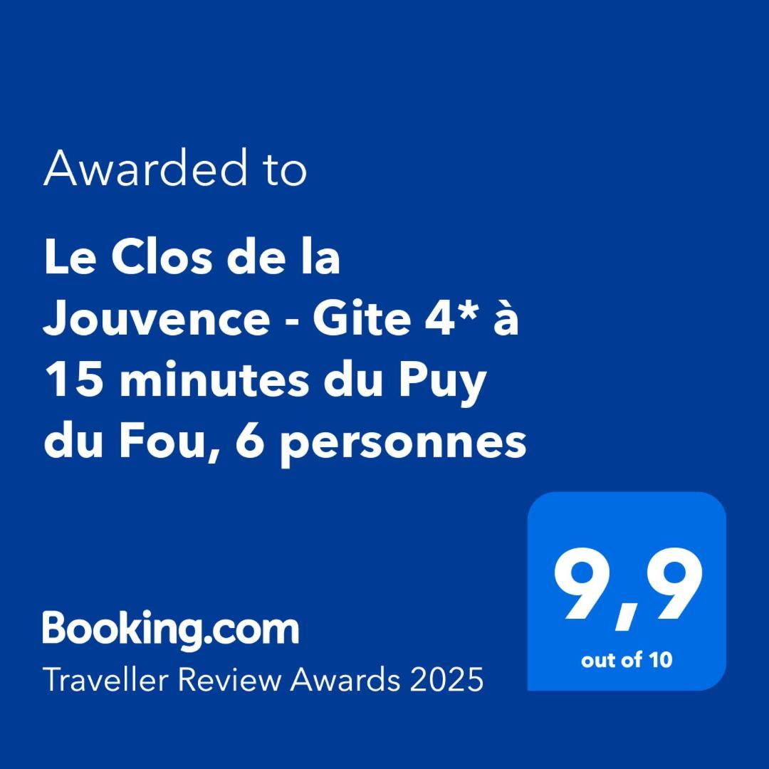 Le Clos De La Jouvence - Gite 4* A 15 Minutes Du Puy Du Fou, 6 Personnes سا لوران سور سيفر المظهر الخارجي الصورة